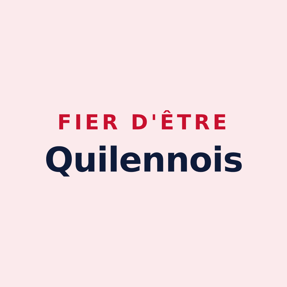 Magnet « Fier d'être Quilennois » — design pour Quilen