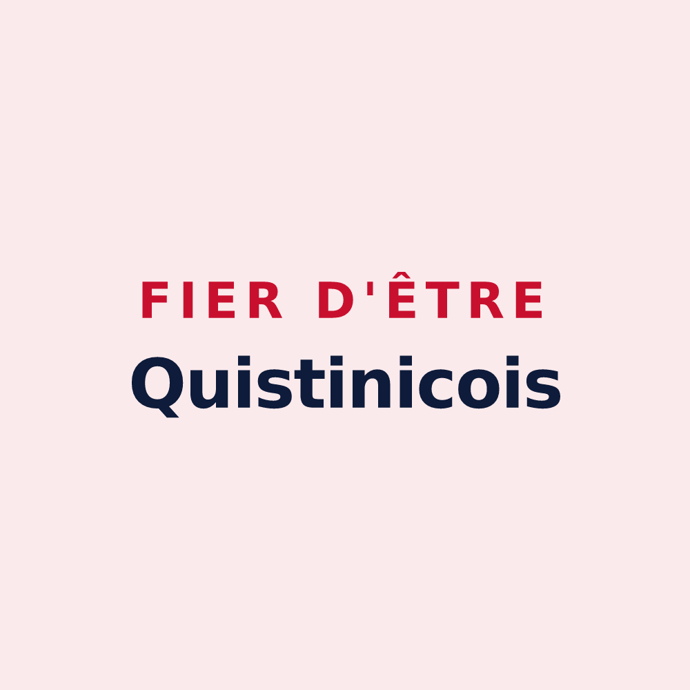 Magnet « Fier d'être Quistinicois » — design pour Quistinic