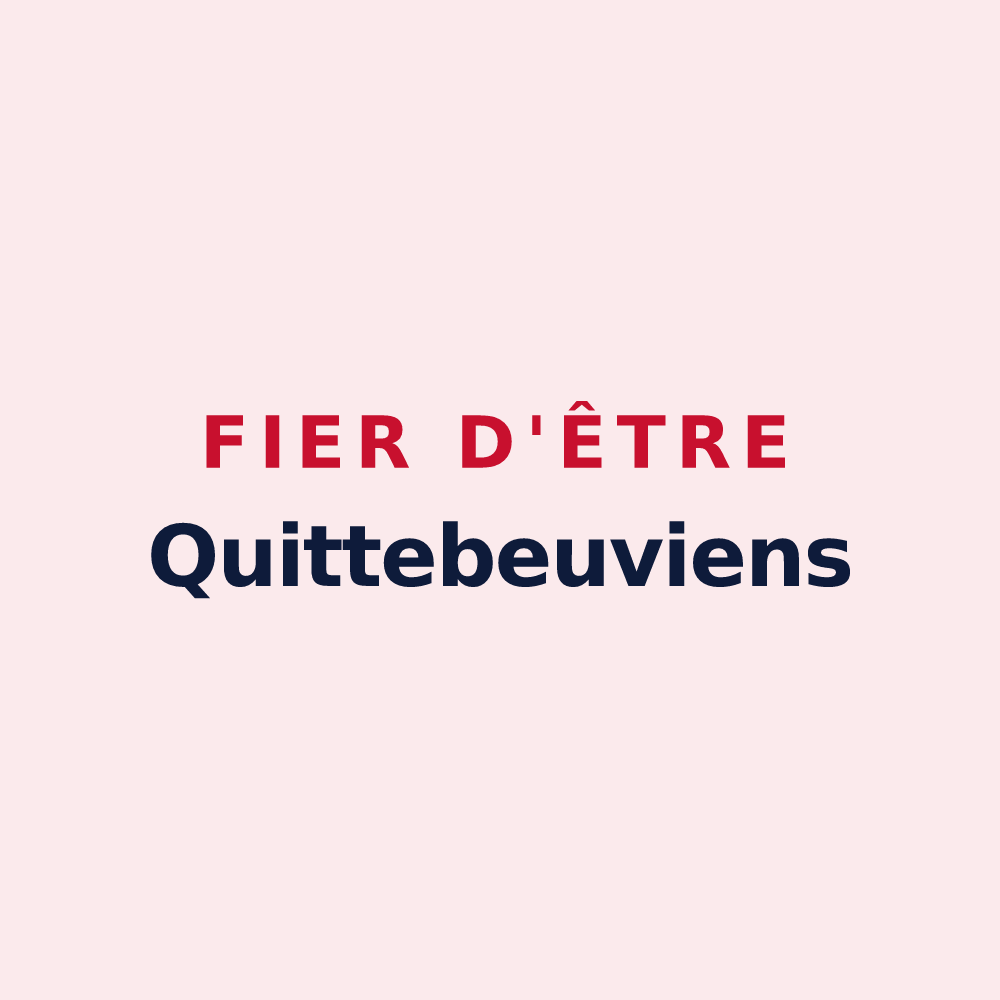 Magnet « Fier d'être Quittebeuviens » — design pour Quittebeuf