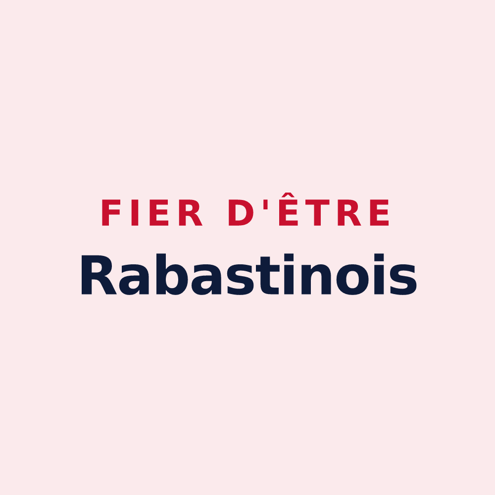 Magnet « Fier d'être Rabastinois » — design pour Rabastens