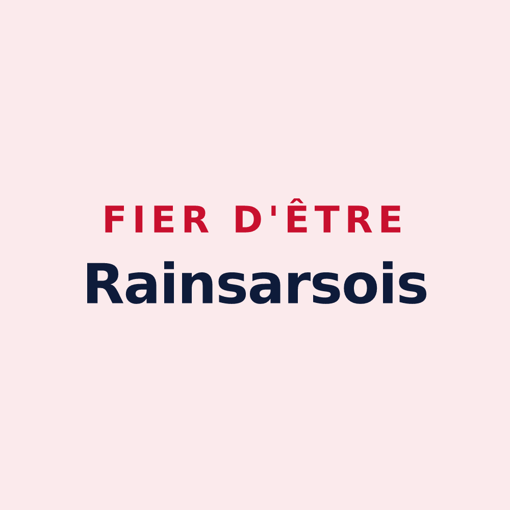Magnet « Fier d'être Rainsarsois » — design pour Rainsars