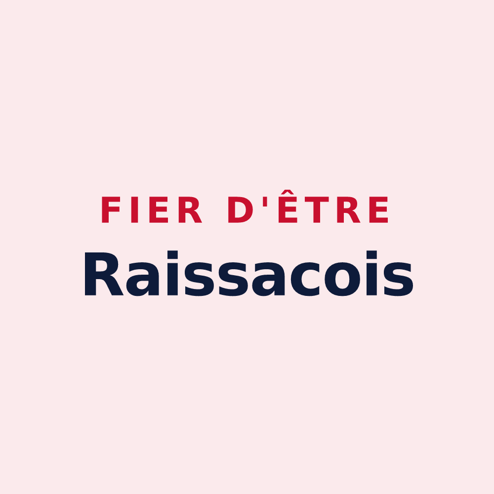 Magnet « Fier d'être Raissacois » — design pour Raissac