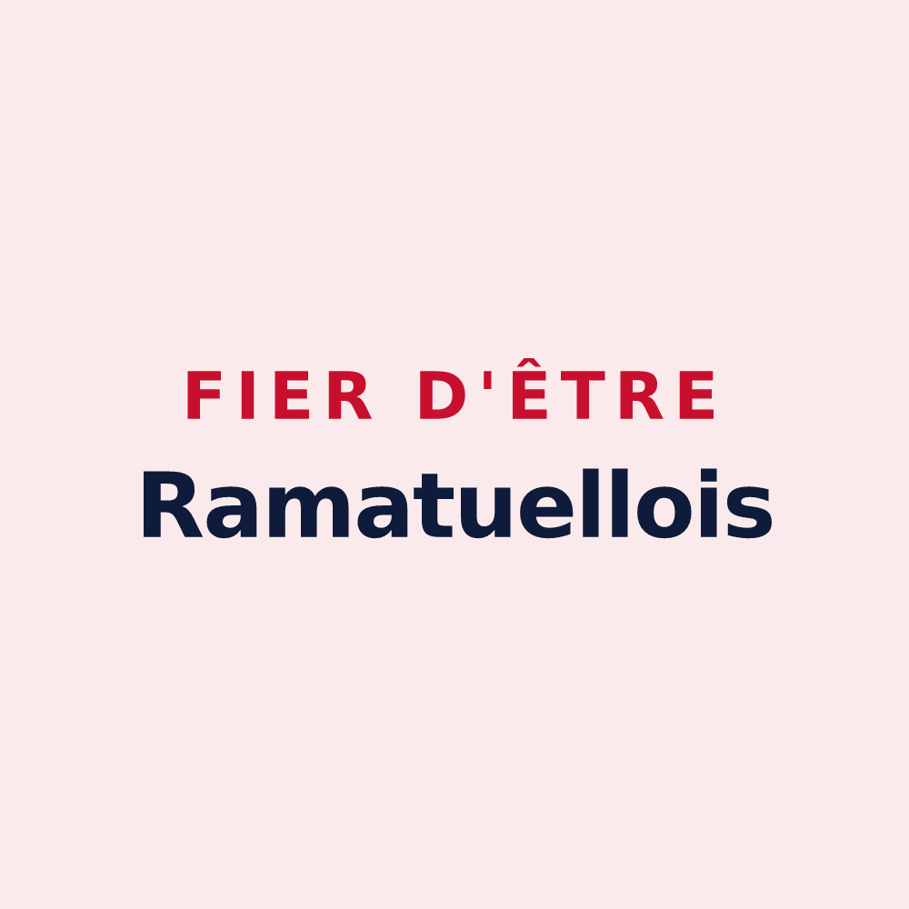 Magnet « Fier d'être Ramatuellois » — design pour Ramatuelle