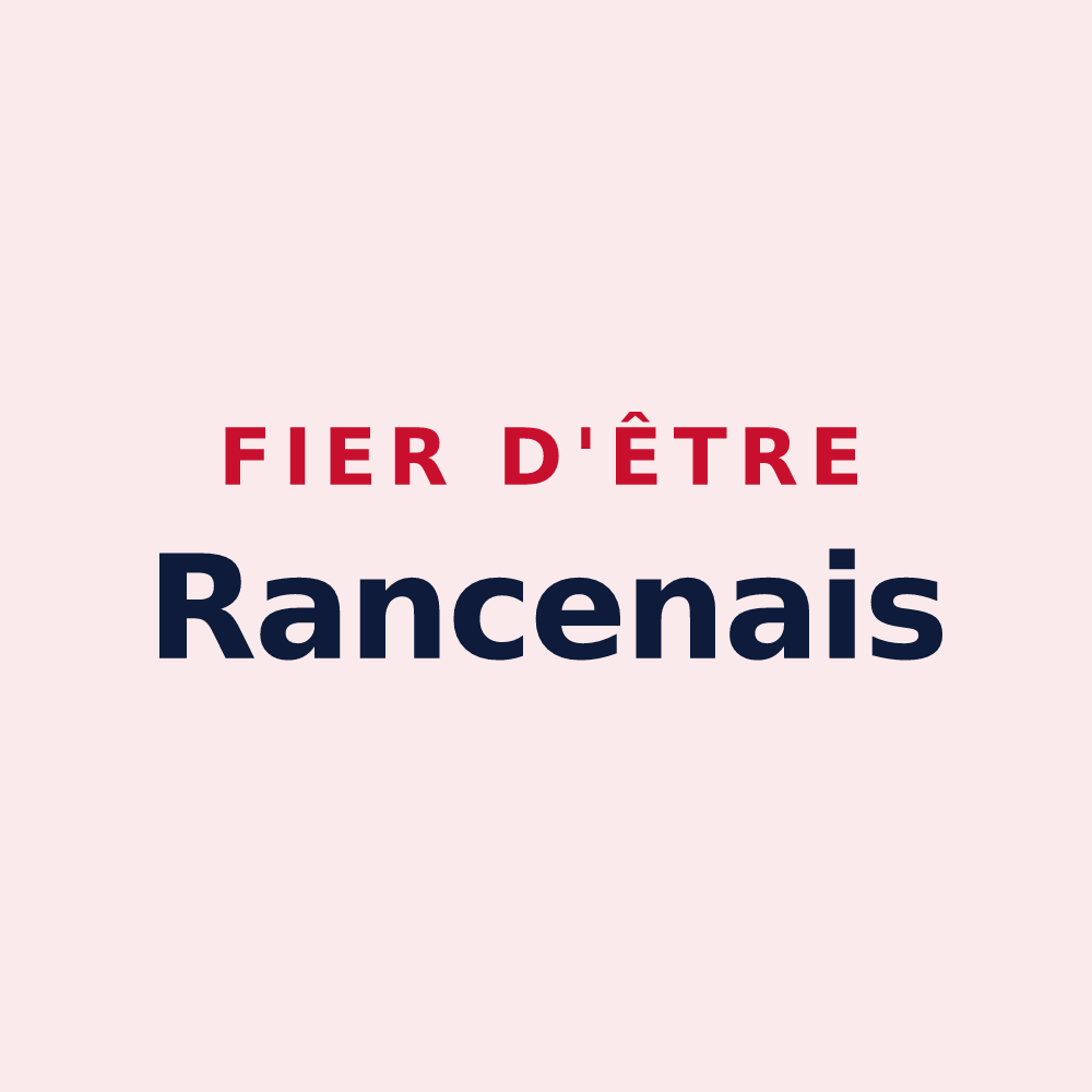 Magnet « Fier d'être Rancenais » — design pour Rancenay