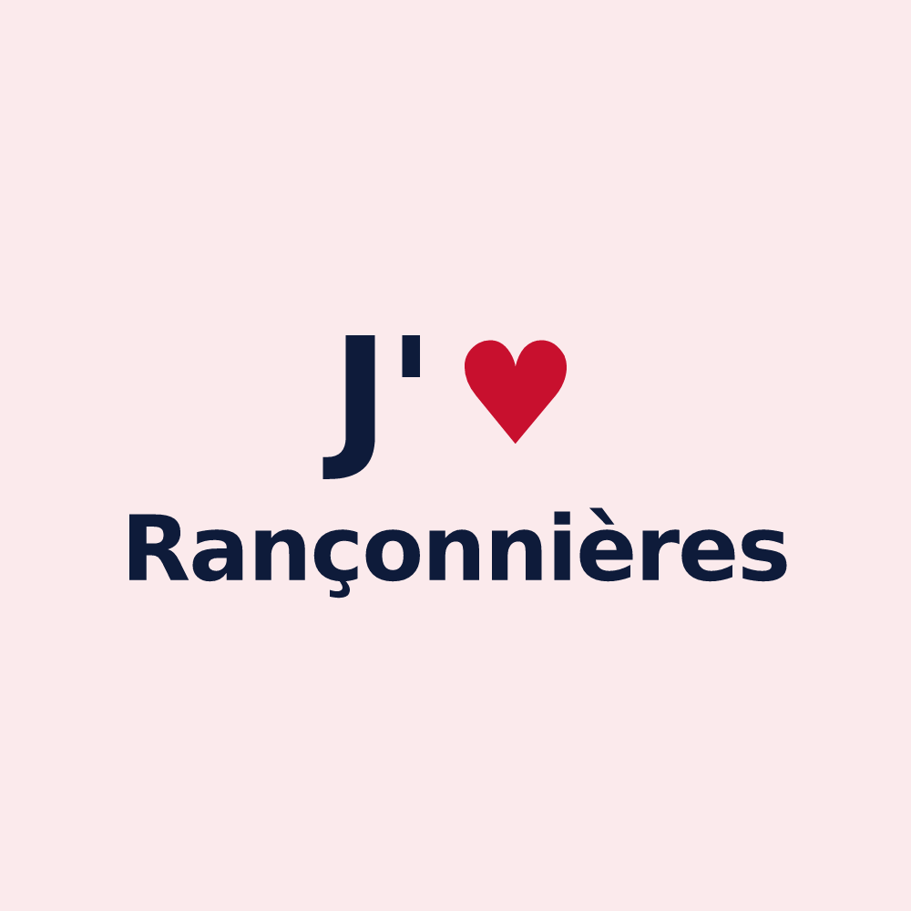 Magnet personnalisé Rançonnières — design J'aime Rançonnières