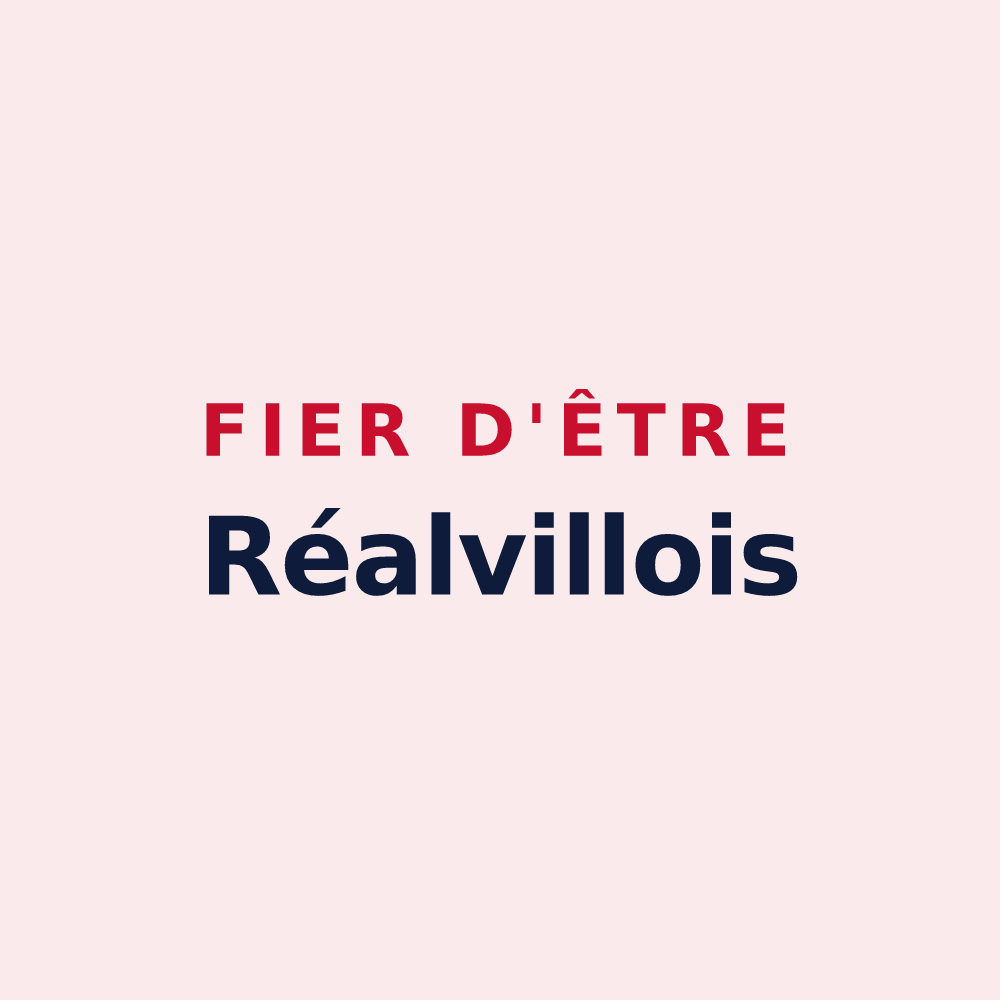 Magnet « Fier d'être Réalvillois » — design pour Réalville