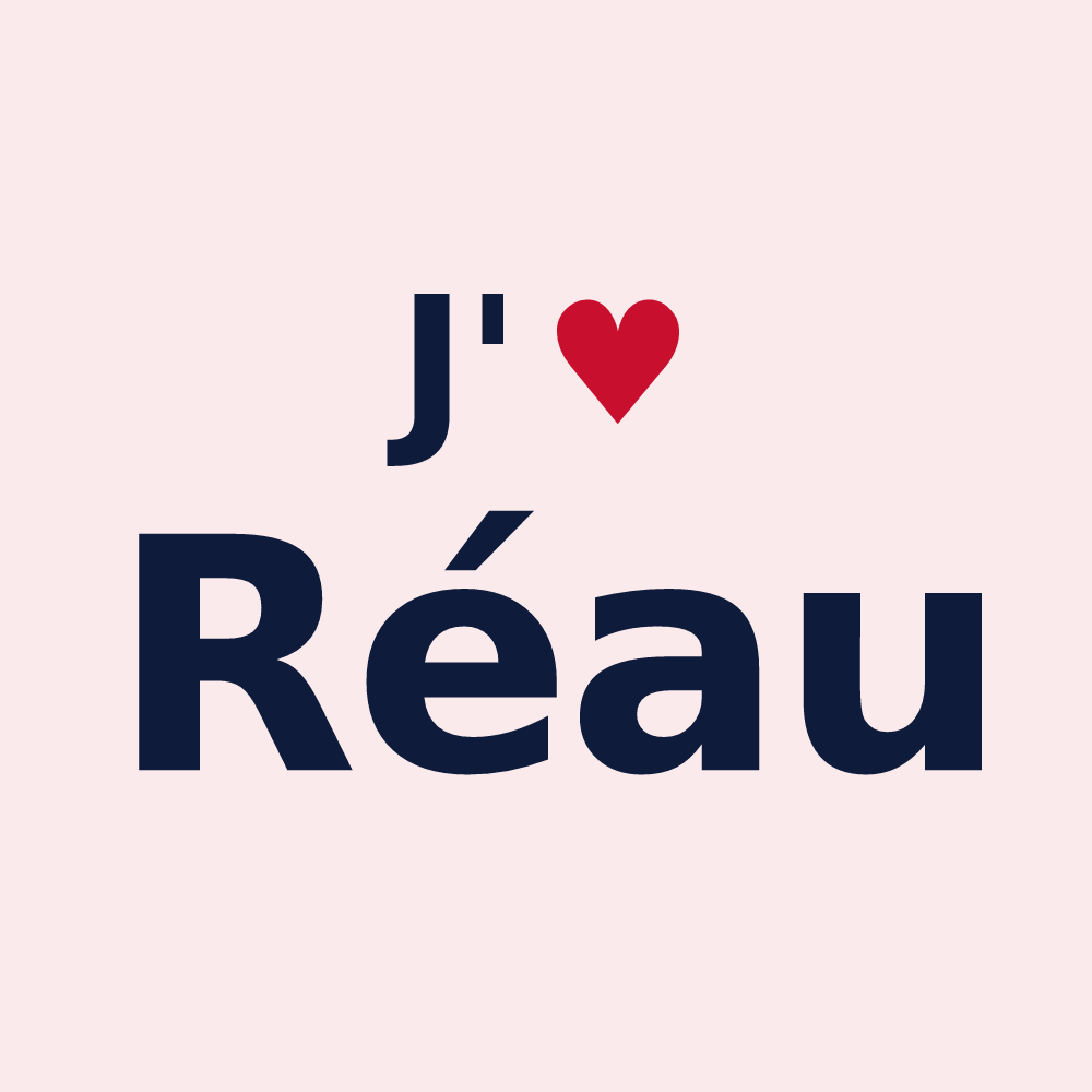 Magnet personnalisé Réau — design J'aime Réau
