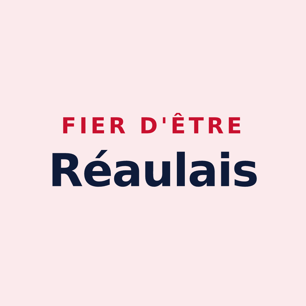 Magnet « Fier d'être Réaulais » — design pour Réaux sur Trèfle