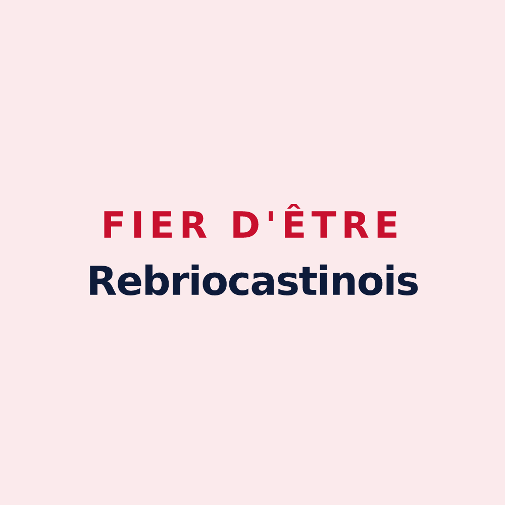 Magnet « Fier d'être Rebriocastinois » — design pour Rebréchien