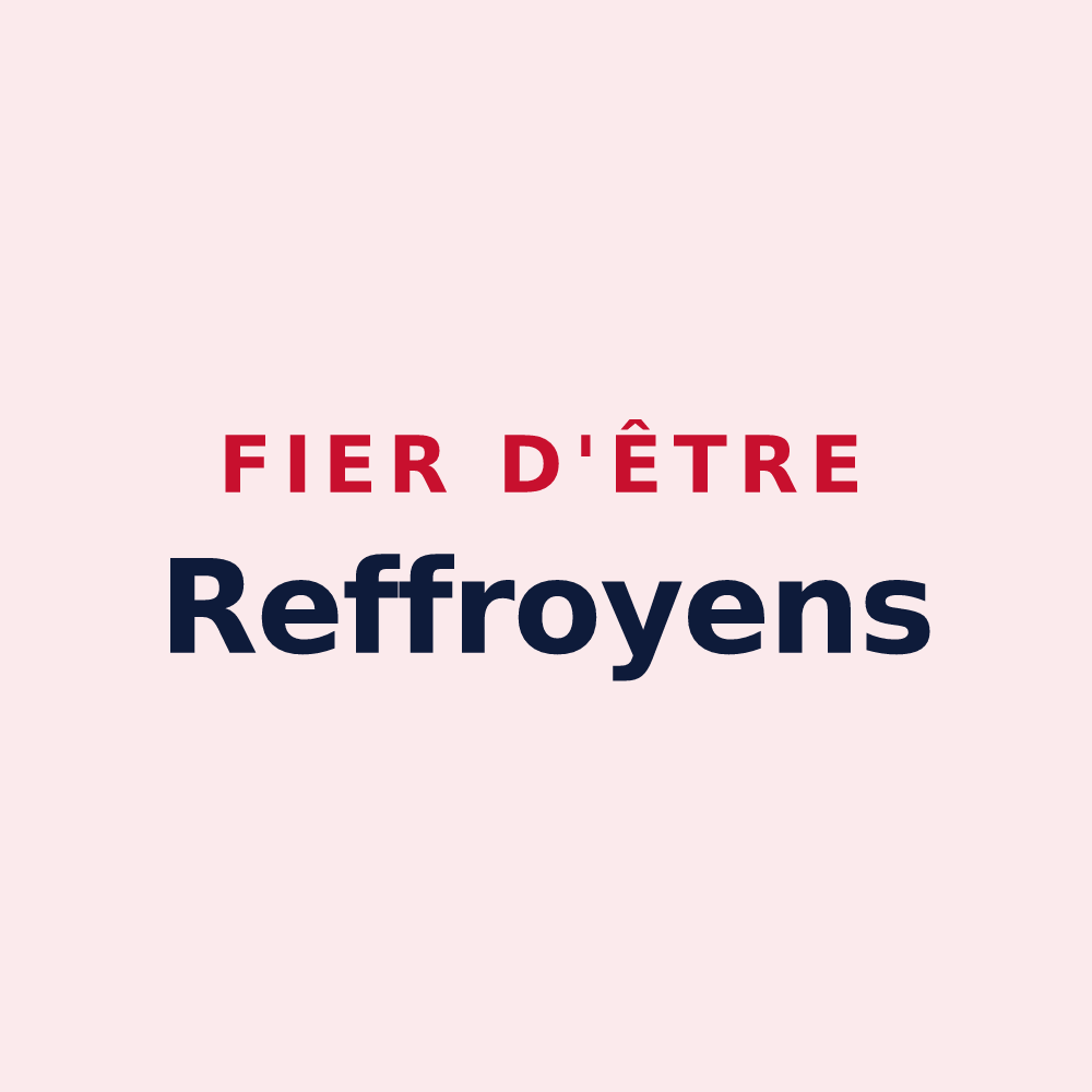 Magnet « Fier d'être Reffroyens » — design pour Reffroy