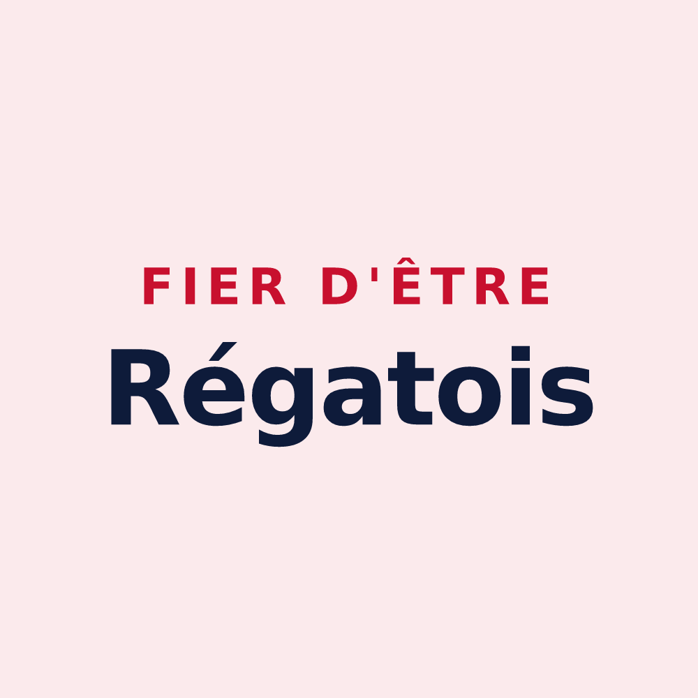 Magnet « Fier d'être Régatois » — design pour Régat