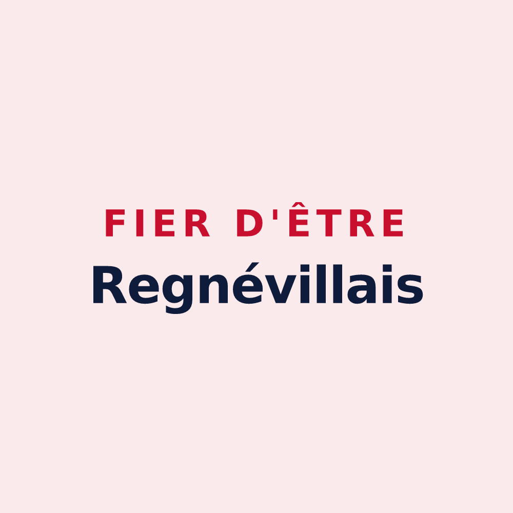 Magnet « Fier d'être Regnévillais » — design pour Regnéville-sur-Mer