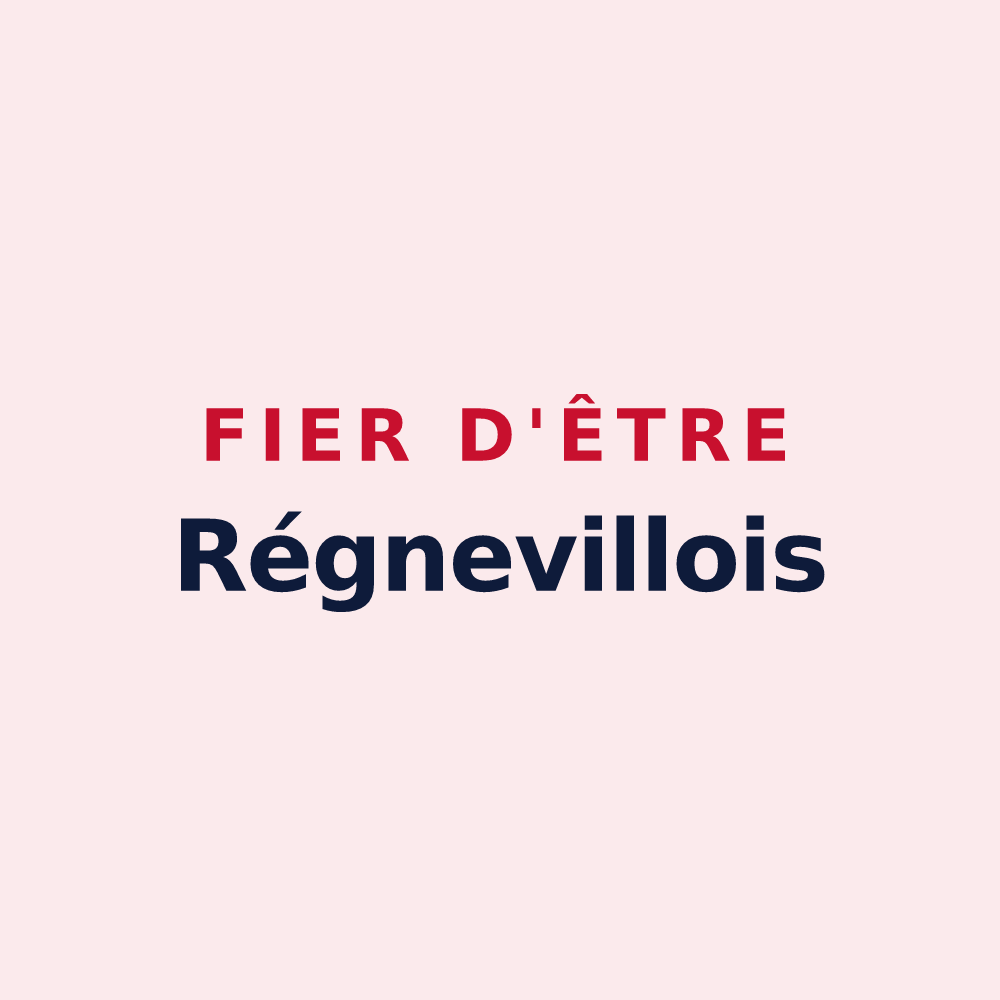 Magnet « Fier d'être Régnevillois » — design pour Regnéville-sur-Meuse