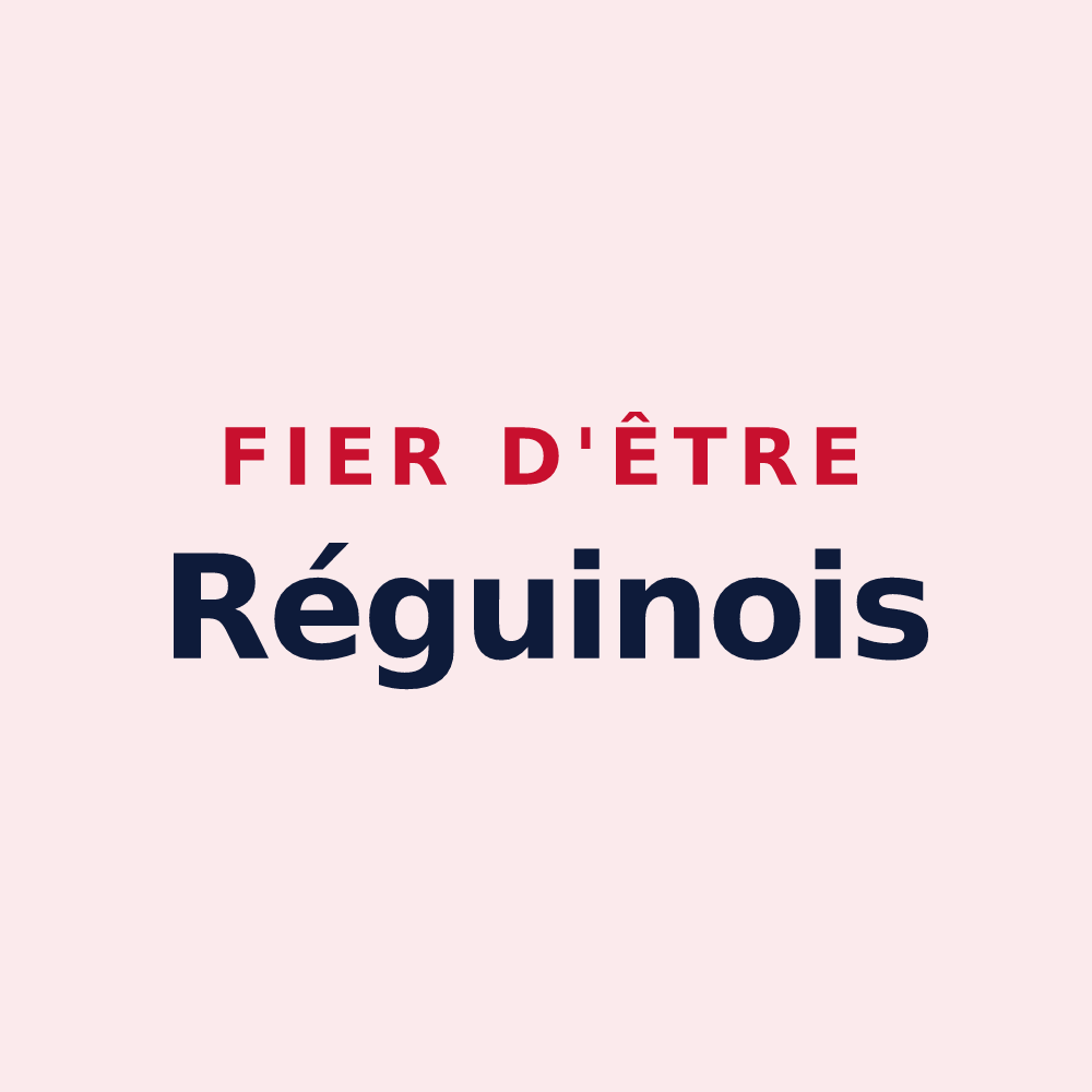 Magnet « Fier d'être Réguinois » — design pour Réguiny