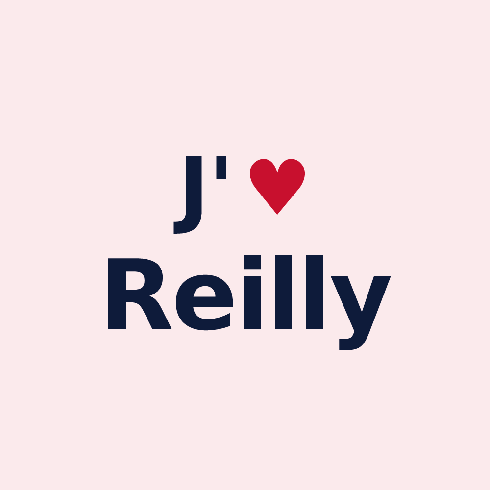 Magnet personnalisé Reilly — design J'aime Reilly
