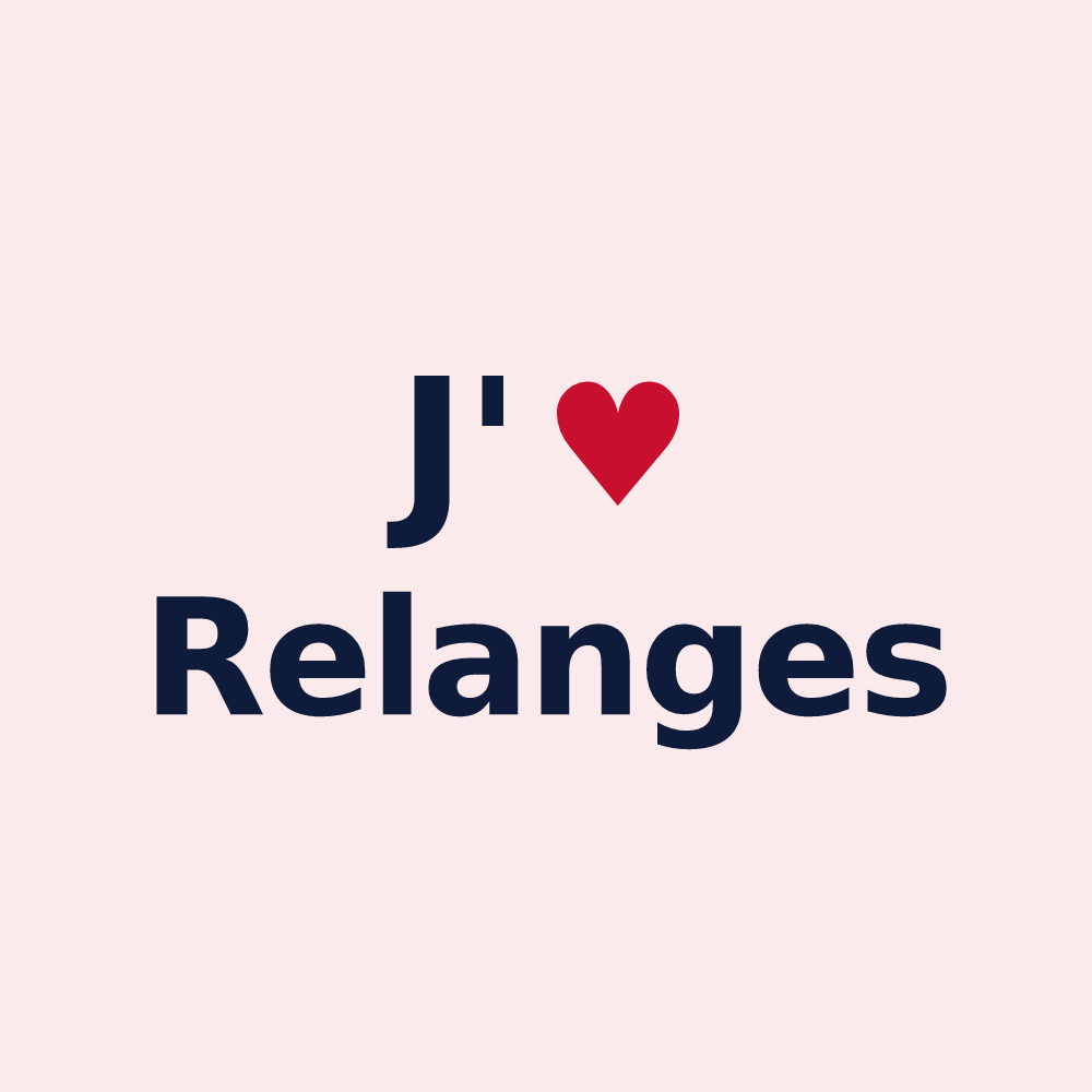 Magnet personnalisé Relanges — design J'aime Relanges