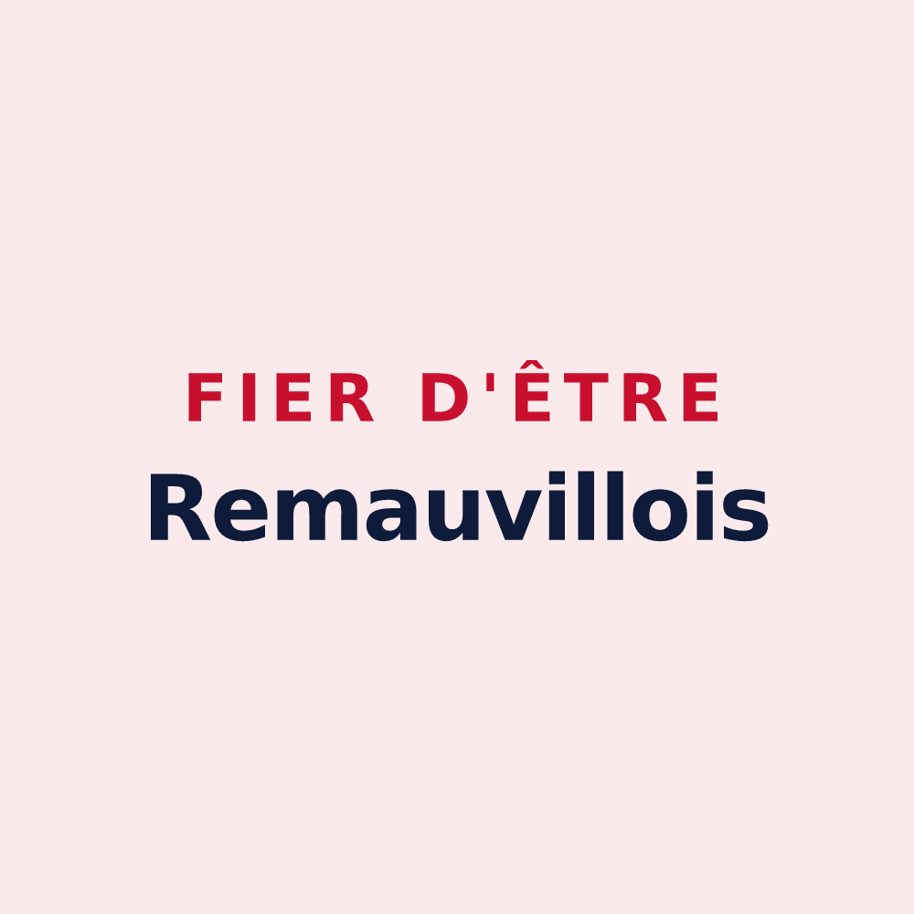 Magnet « Fier d'être Remauvillois » — design pour Remauville