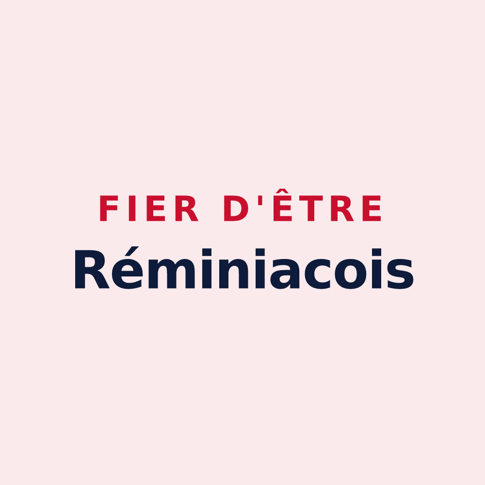 Magnet « Fier d'être Réminiacois » — design pour Réminiac