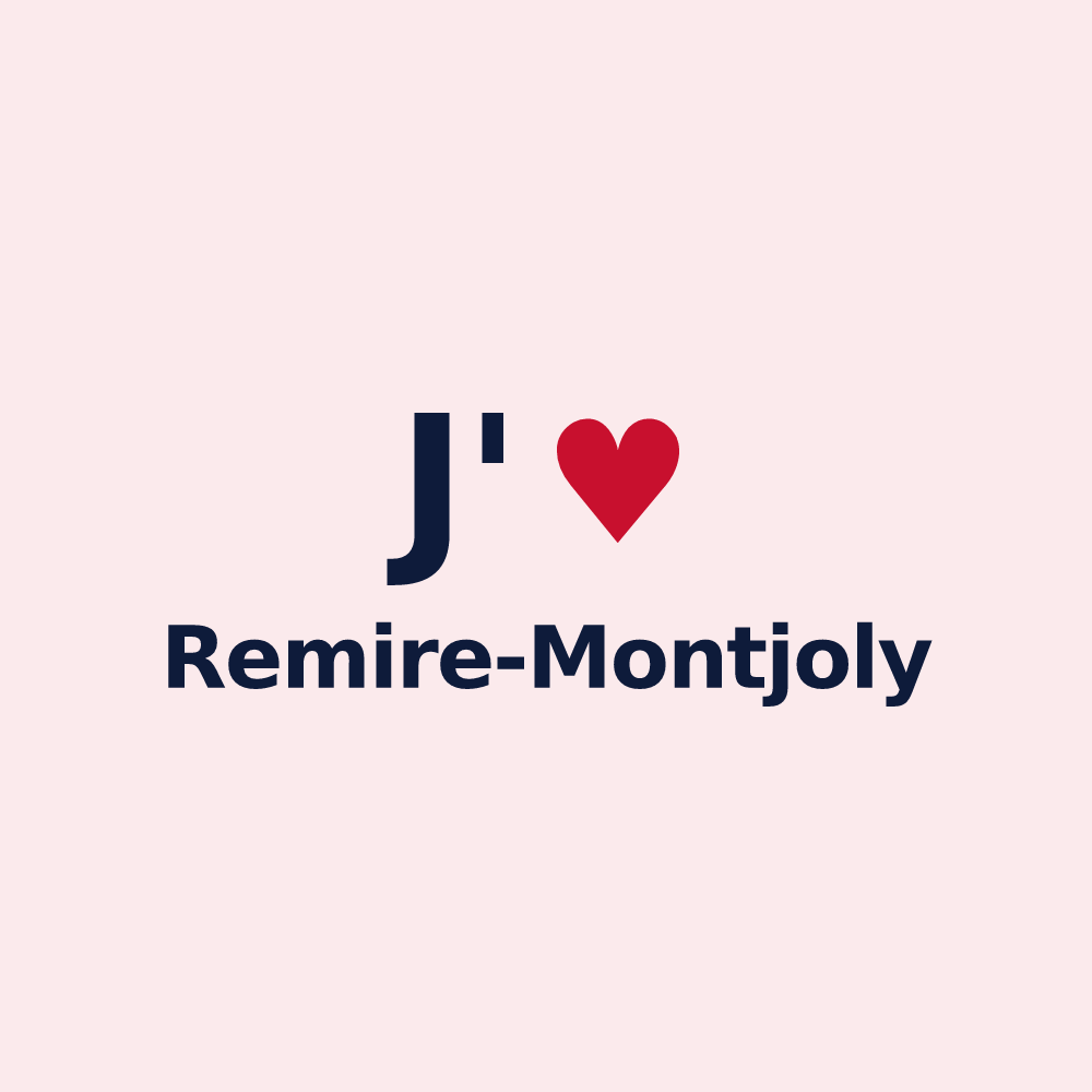 Magnet personnalisé Remire-Montjoly — design J'aime Remire-Montjoly