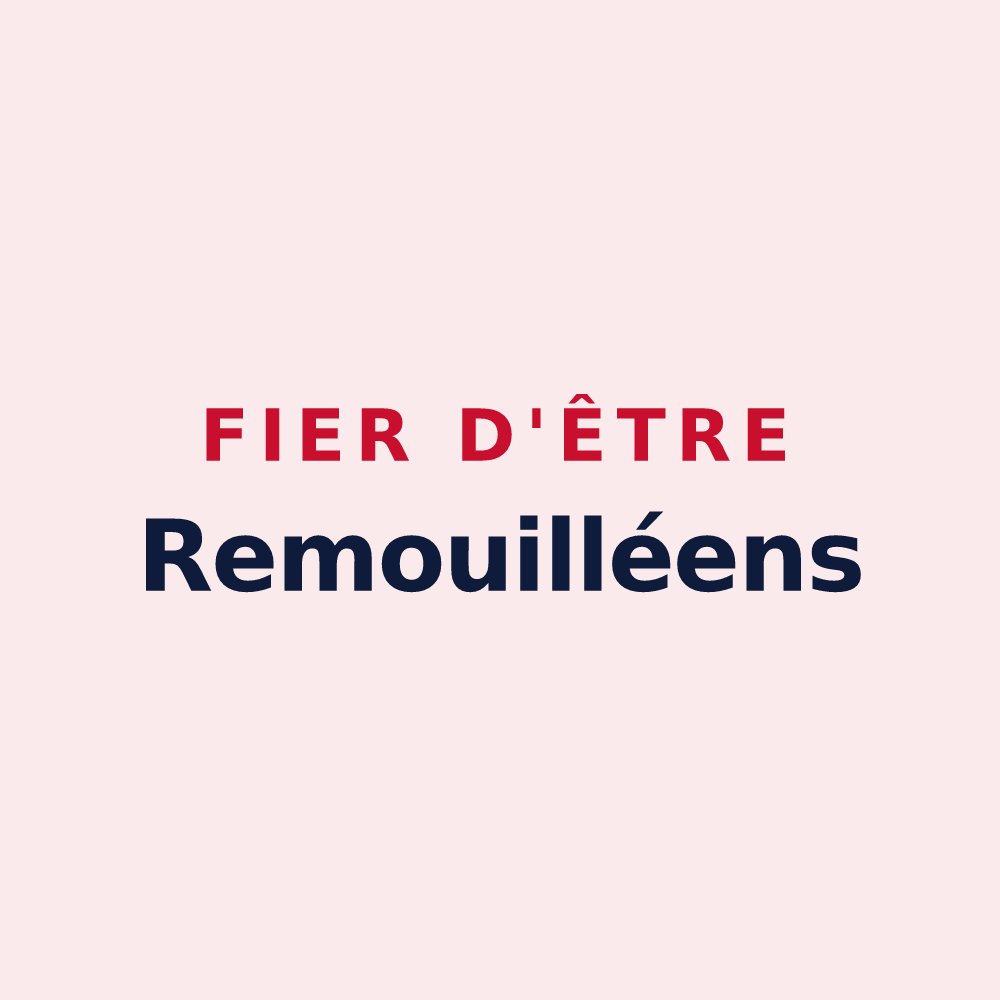 Magnet « Fier d'être Remouilléens » — design pour Remouillé