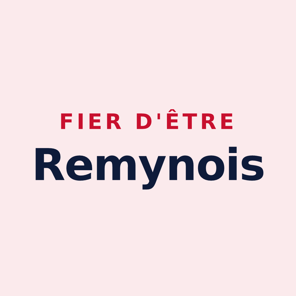 Magnet « Fier d'être Remynois » — design pour Remy