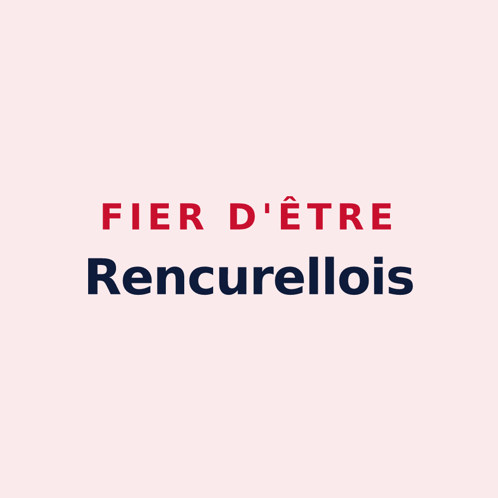 Magnet « Fier d'être Rencurellois » — design pour Rencurel