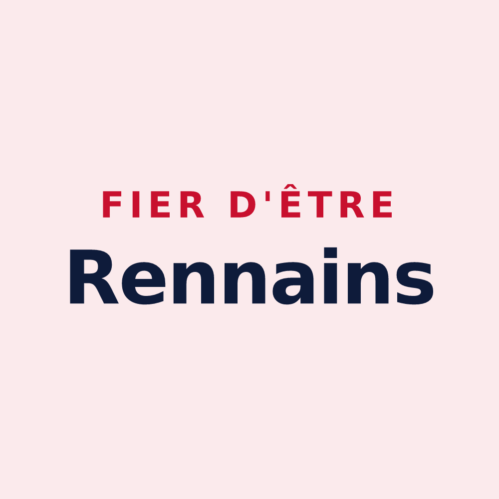 Magnet « Fier d'être Rennains » — design pour Rennes-le-Château