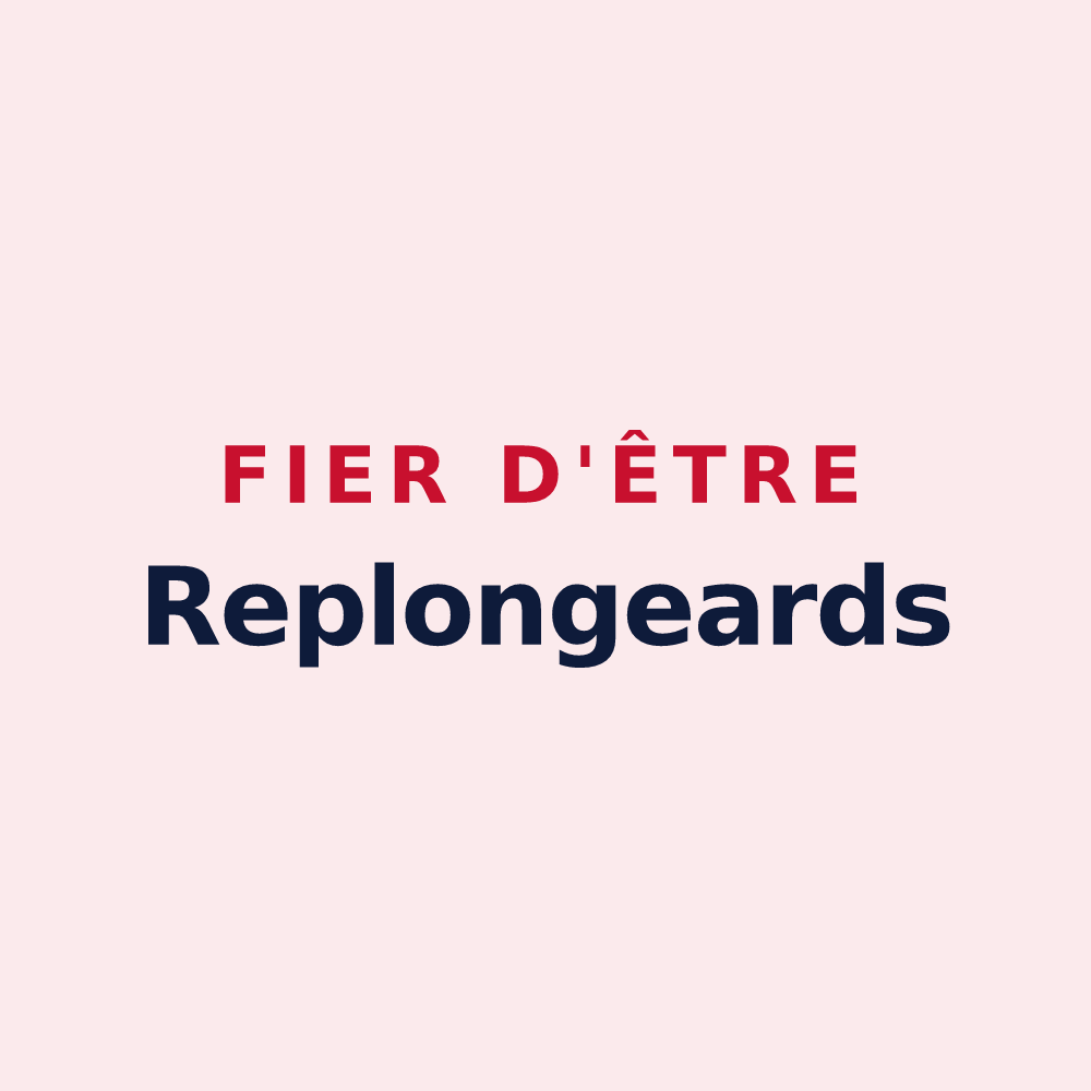Magnet « Fier d'être Replongeards » — design pour Replonges