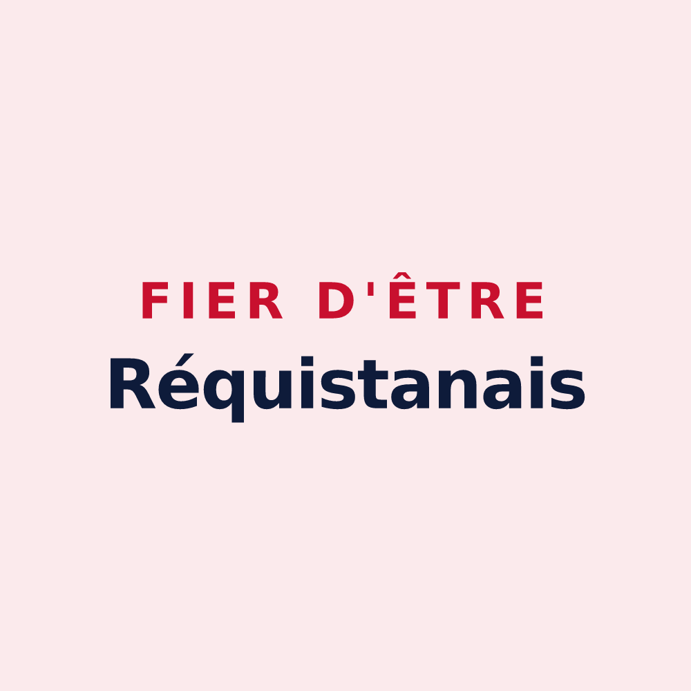 Magnet « Fier d'être Réquistanais » — design pour Réquista