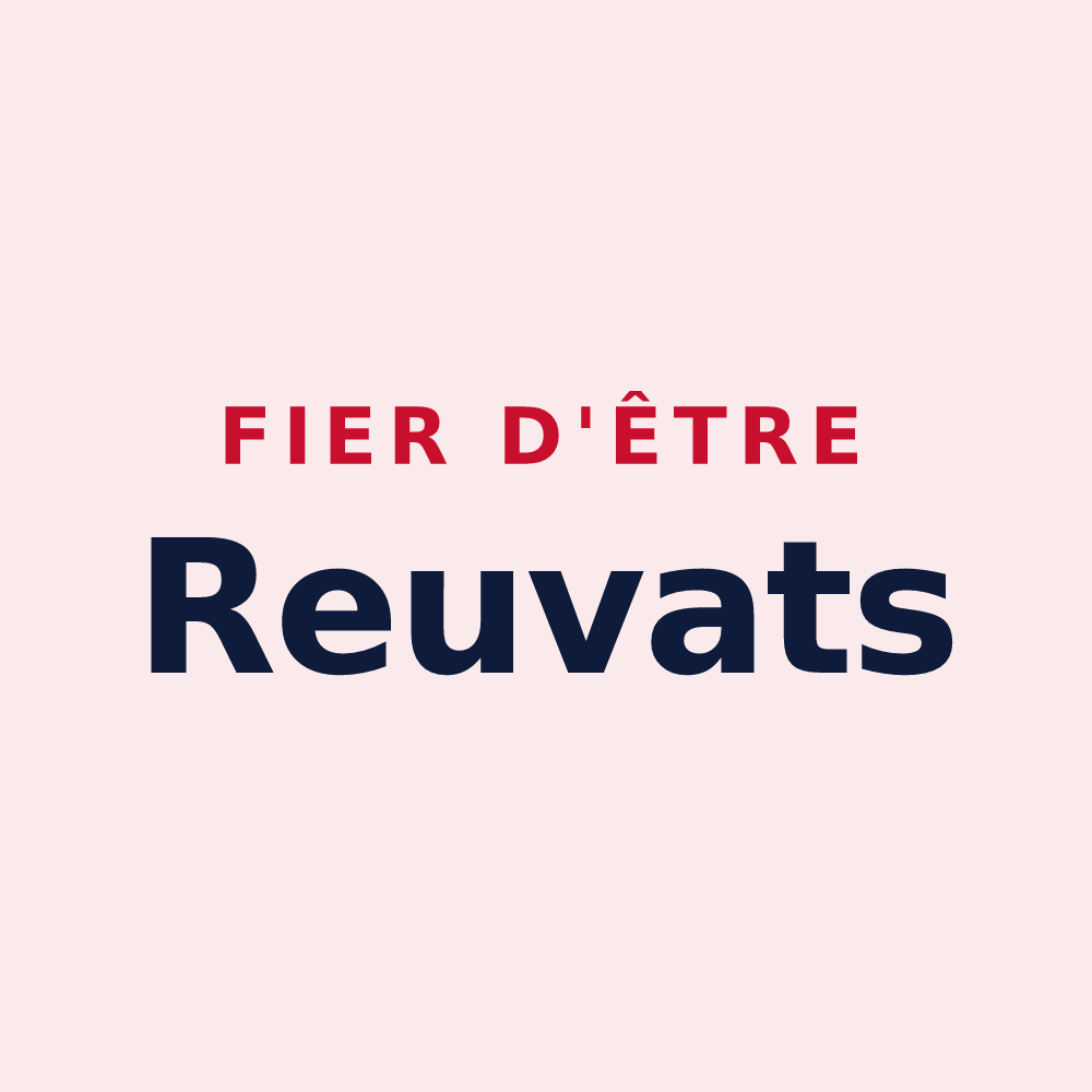 Magnet « Fier d'être Reuvats » — design pour Reuves