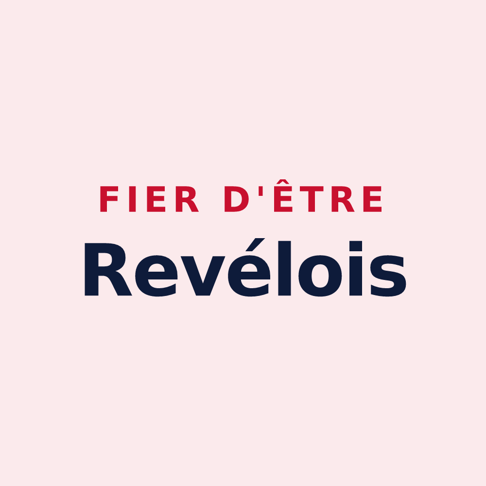 Magnet « Fier d'être Revélois » — design pour Revel