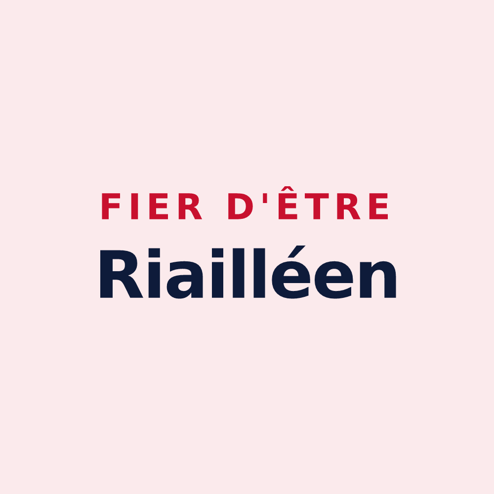 Magnet « Fier d'être Riailléen » — design pour Riaillé