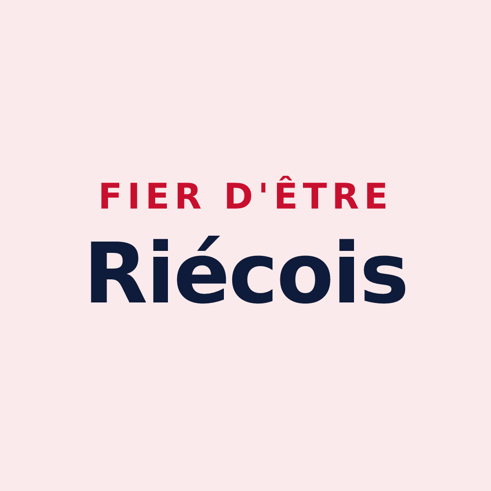 Magnet « Fier d'être Riécois » — design pour Riec-sur-Bélon
