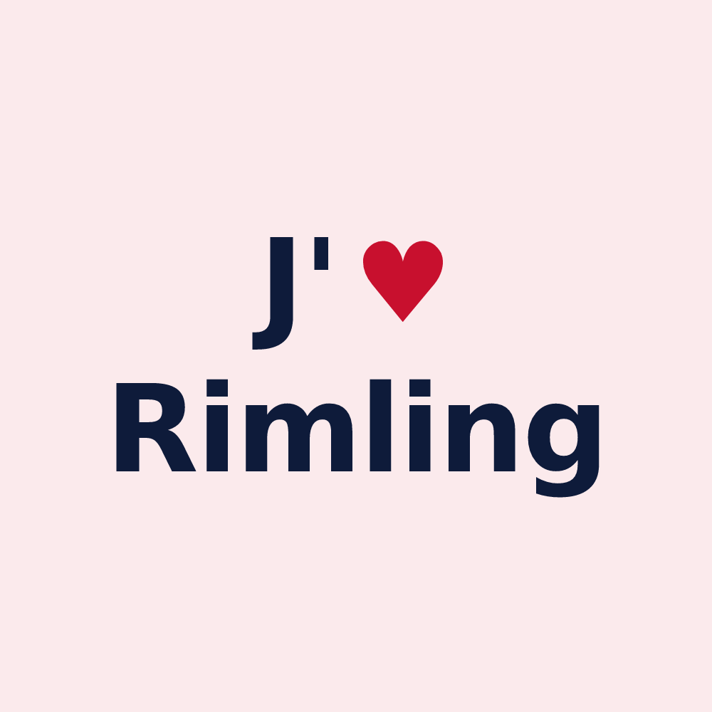 Magnet personnalisé Rimling — design J'aime Rimling