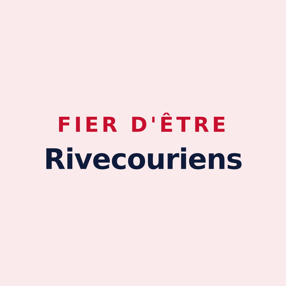 Magnet « Fier d'être Rivecouriens » — design pour Rivecourt