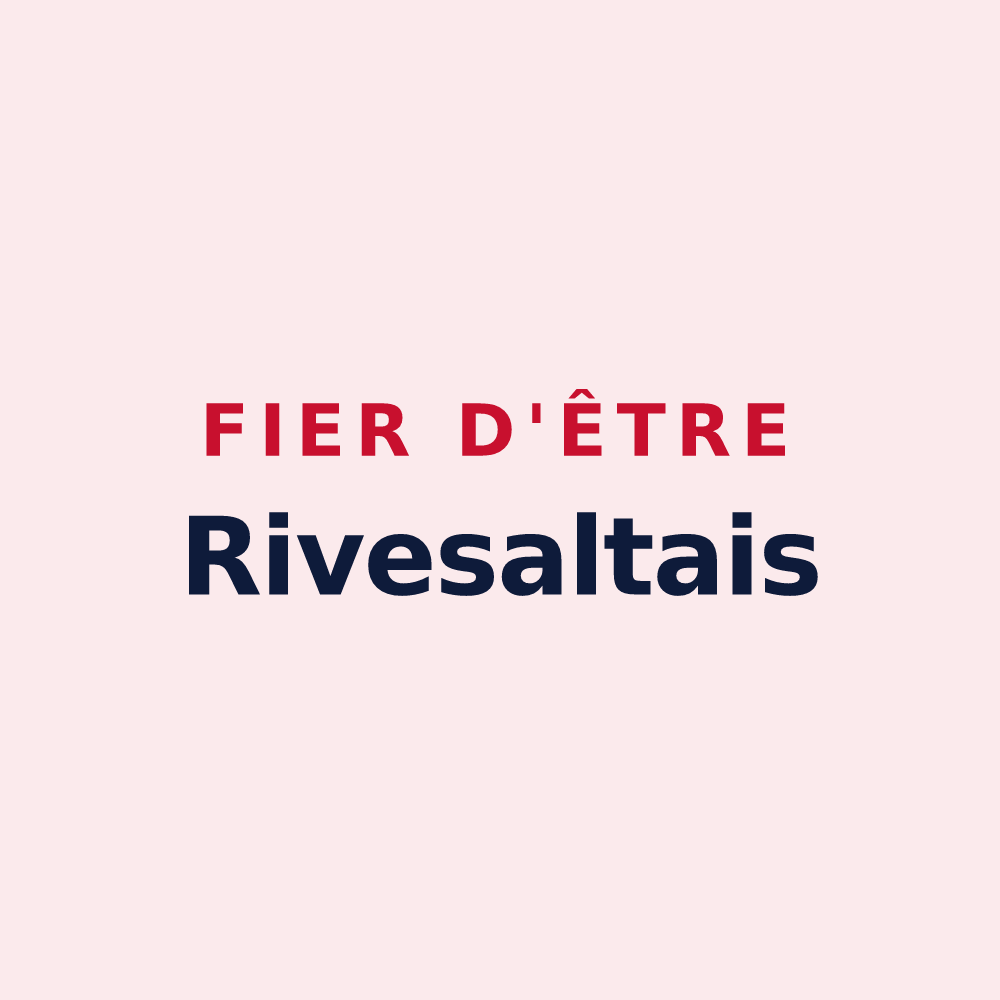 Magnet « Fier d'être Rivesaltais » — design pour Rivesaltes