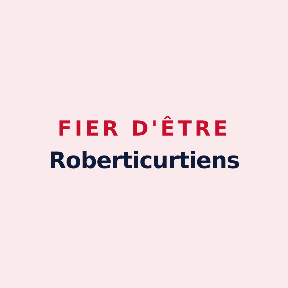 Magnet « Fier d'être Roberticurtiens » — design pour Robécourt