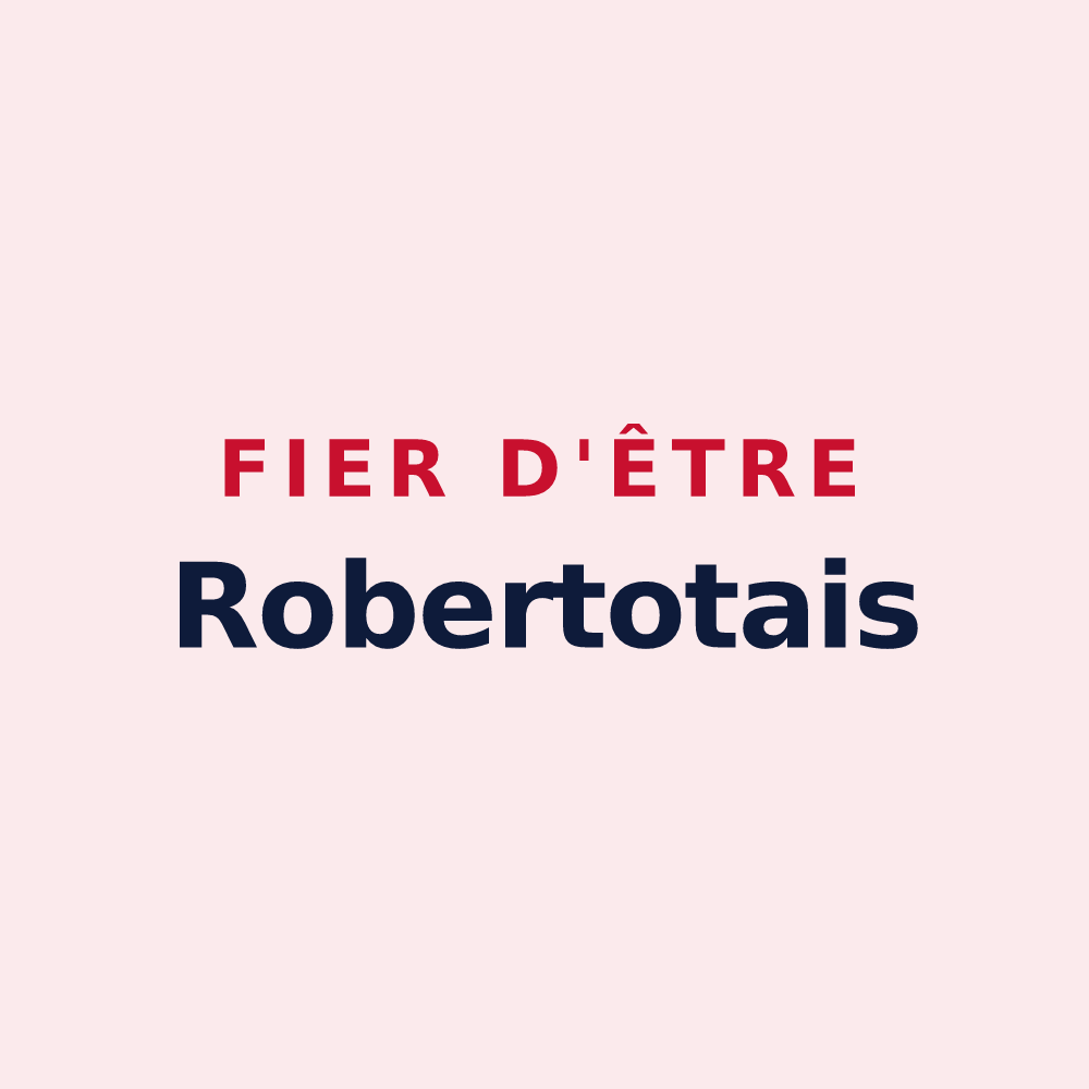 Magnet « Fier d'être Robertotais » — design pour Robertot