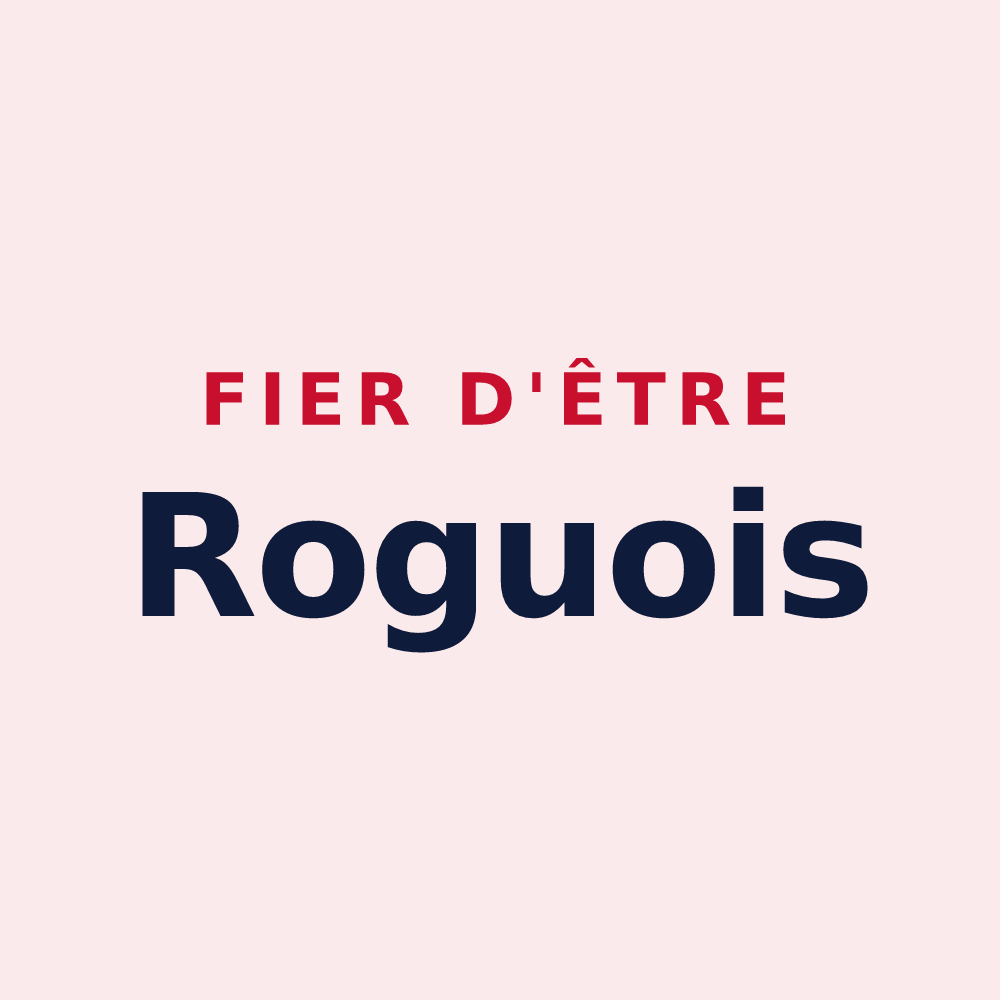Magnet « Fier d'être Roguois » — design pour Rogues