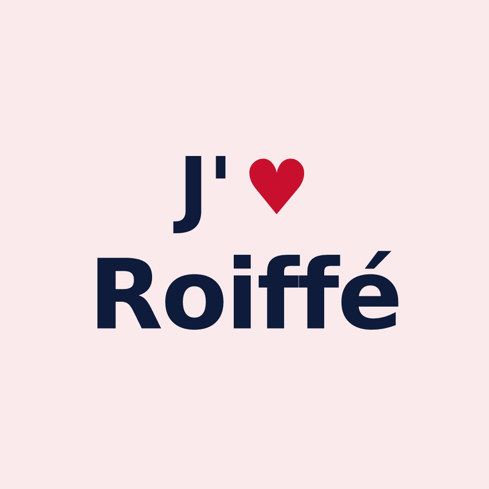 Magnet personnalisé Roiffé — design J'aime Roiffé