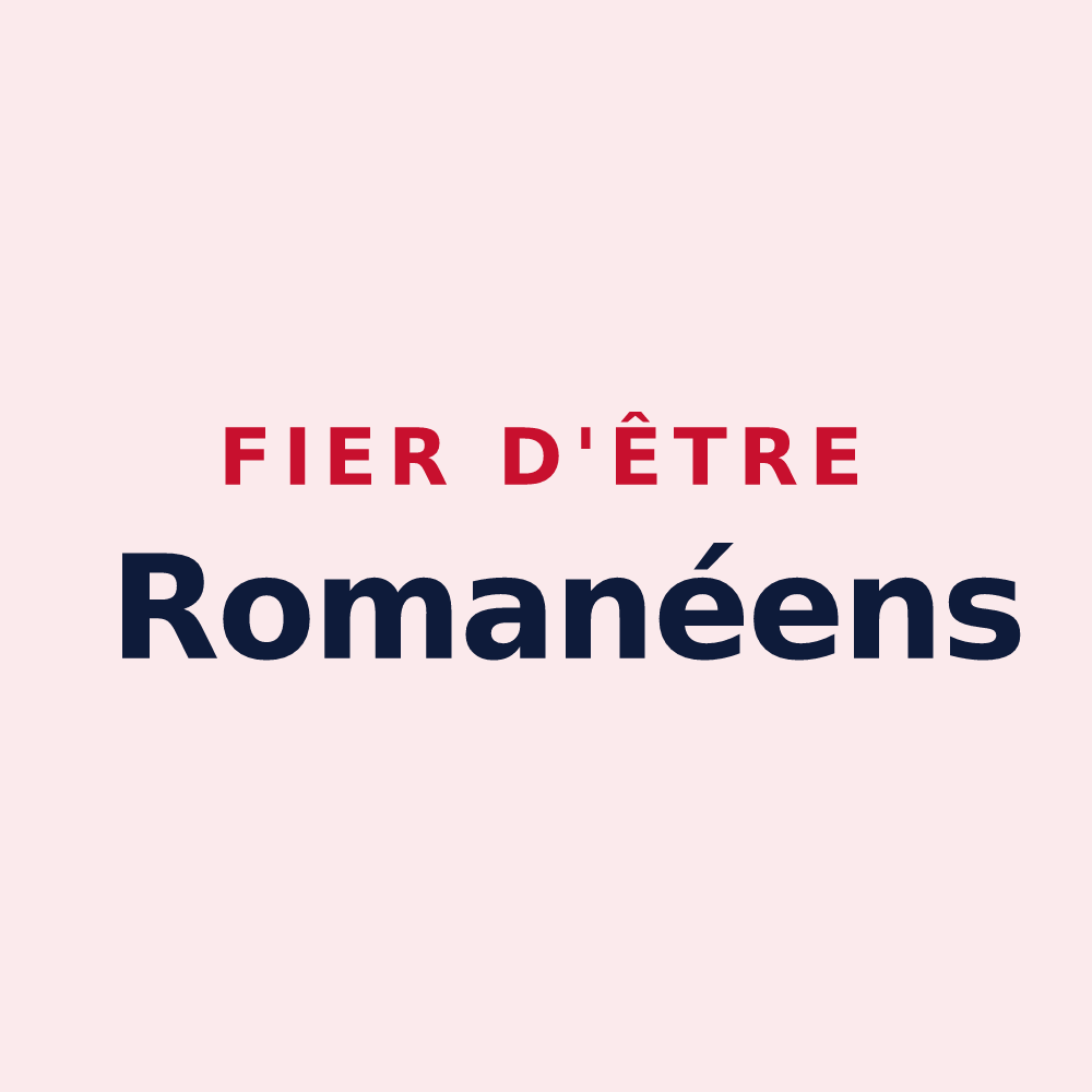 Magnet « Fier d'être Romanéens » — design pour Romain-sur-Meuse