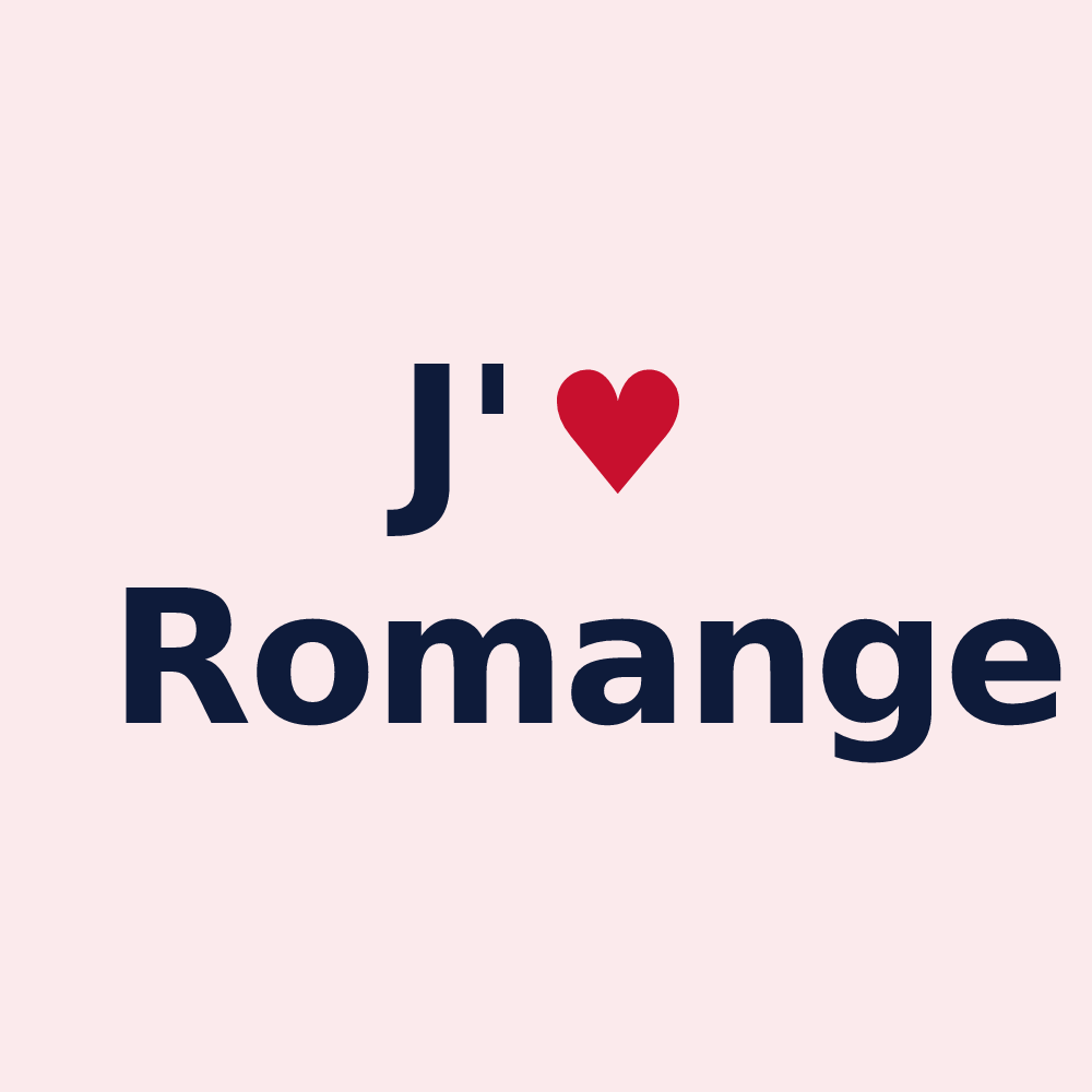 Magnet personnalisé Romange — design J'aime Romange