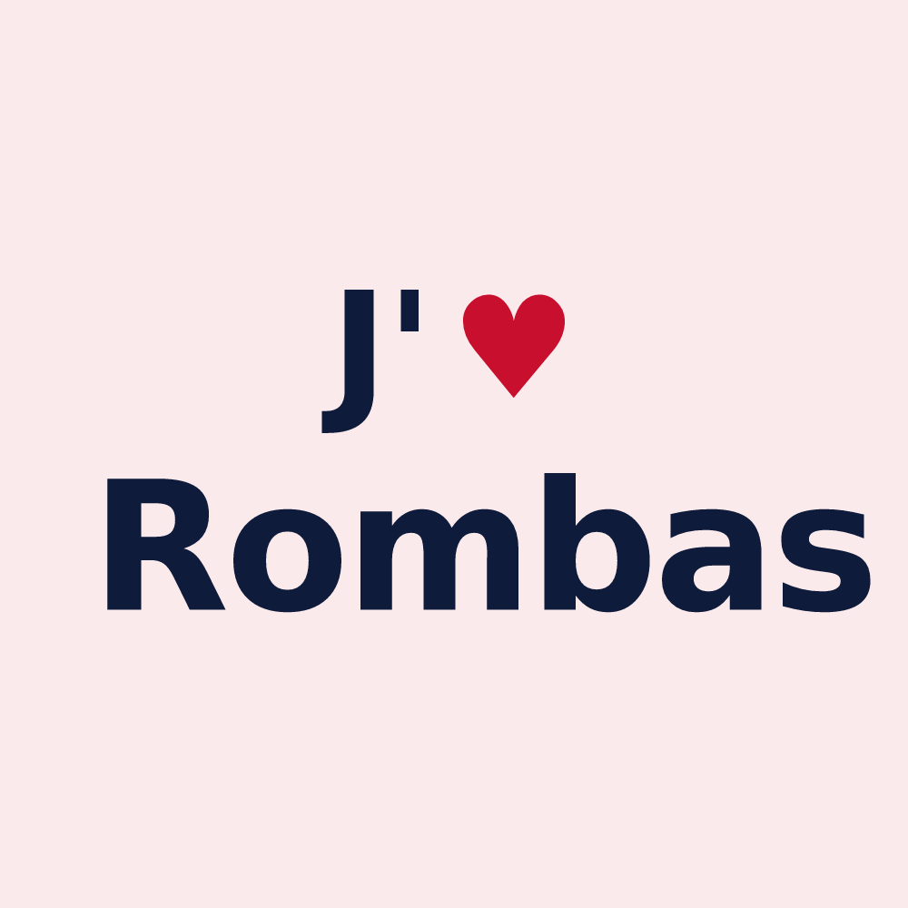 Magnet personnalisé Rombas — design J'aime Rombas