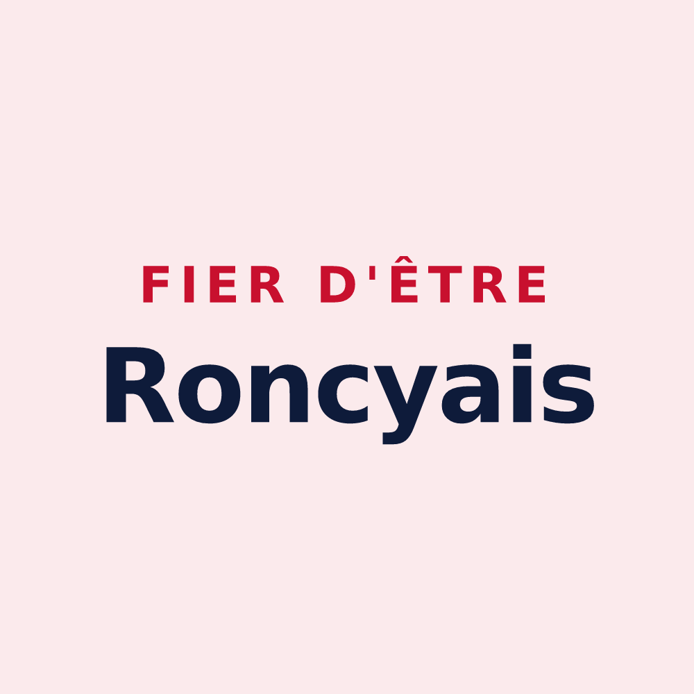 Magnet « Fier d'être Roncyais » — design pour Roncey
