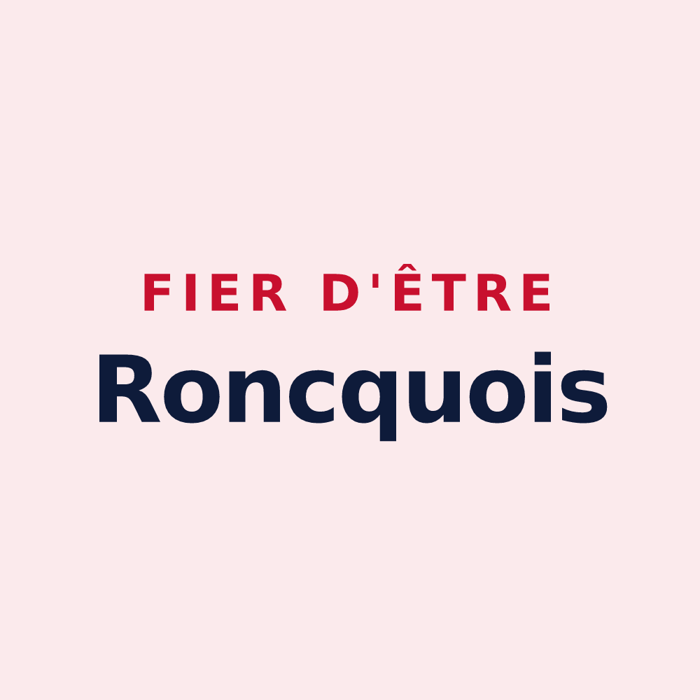 Magnet « Fier d'être Roncquois » — design pour Roncq