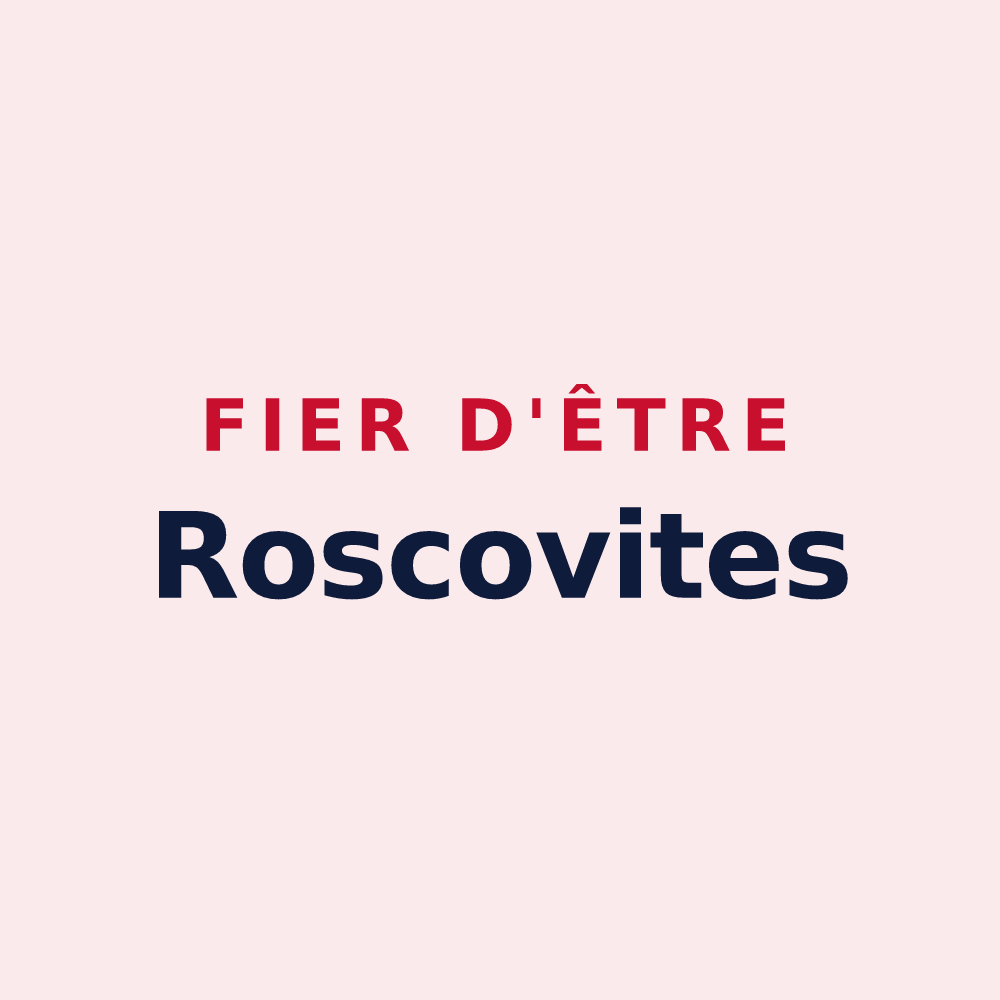Magnet « Fier d'être Roscovites » — design pour Roscoff