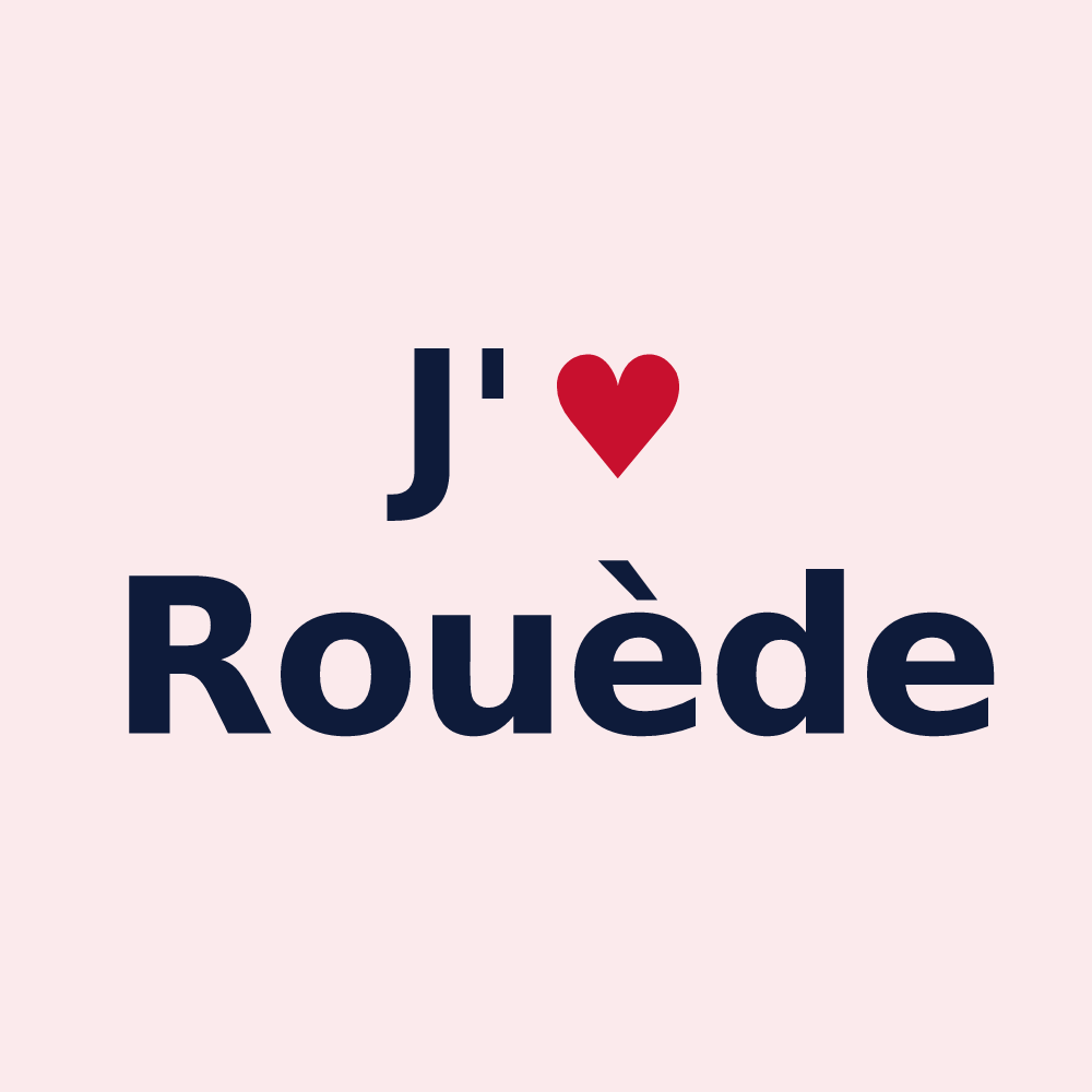 Magnet personnalisé Rouède — design J'aime Rouède