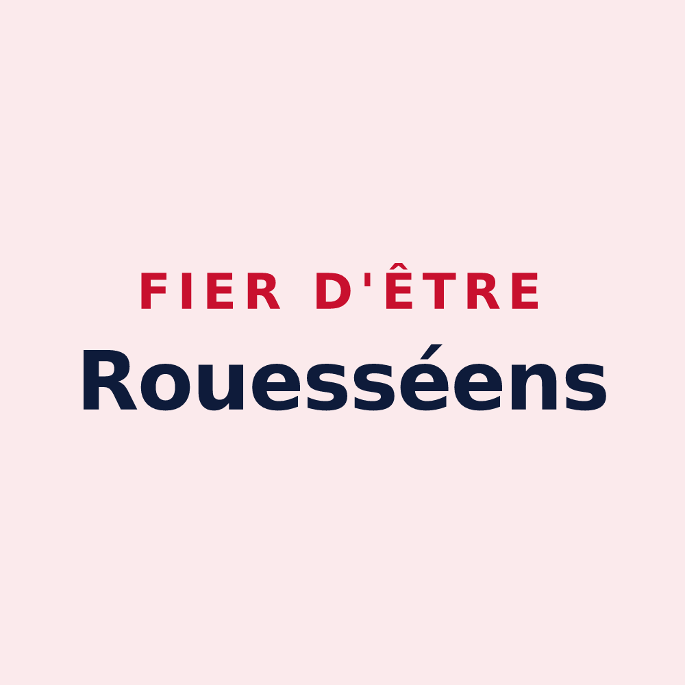 Magnet « Fier d'être Rouesséens » — design pour Rouessé-Vassé