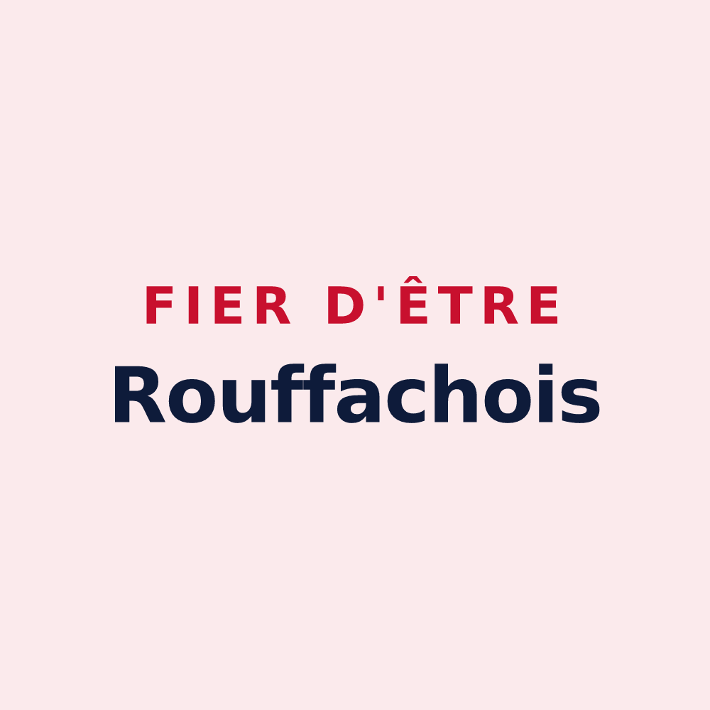 Magnet « Fier d'être Rouffachois » — design pour Rouffach