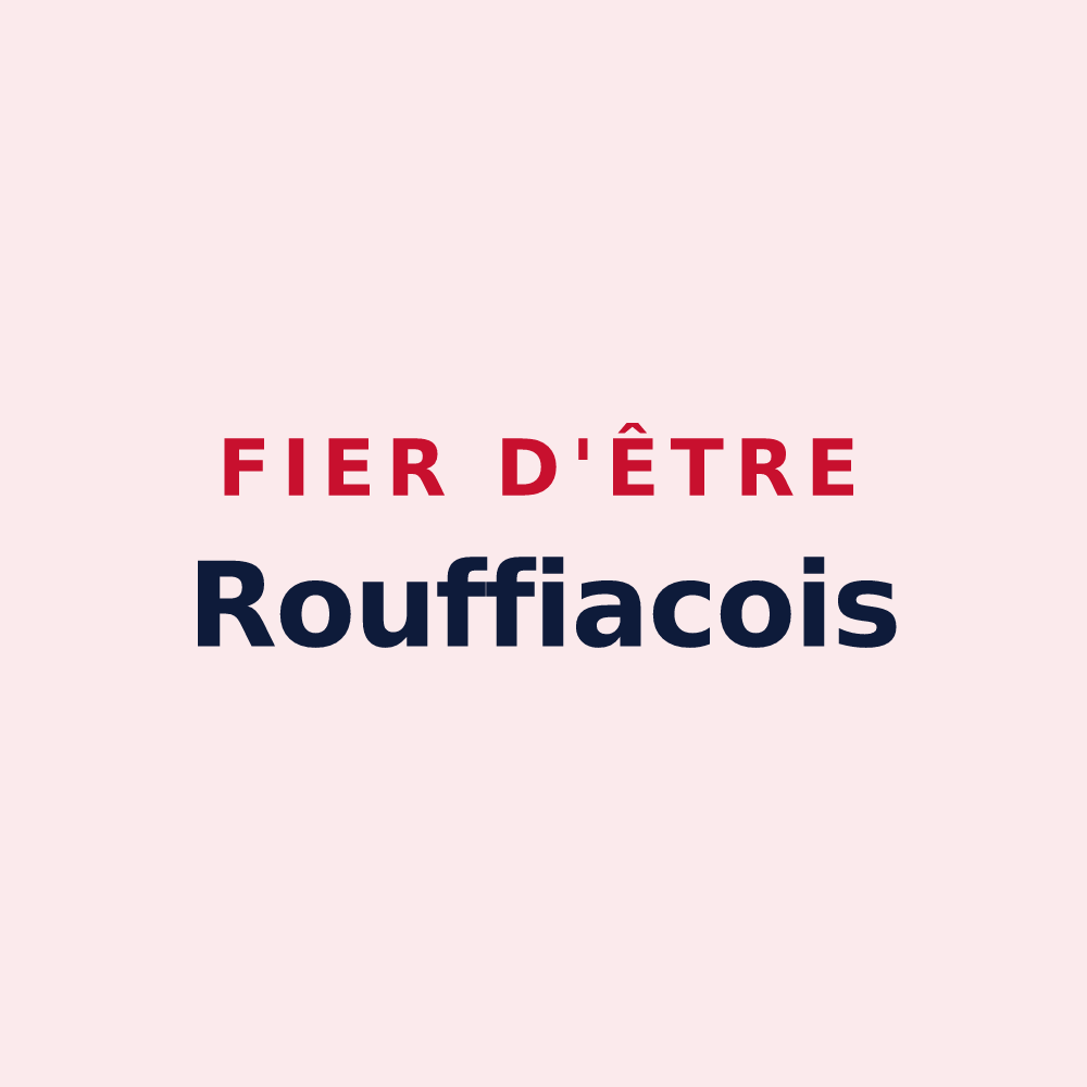 Magnet « Fier d'être Rouffiacois » — design pour Rouffiac